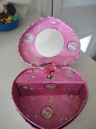 Joyero infantil corazón