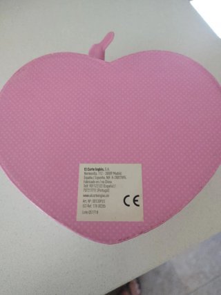 Joyero infantil corazón