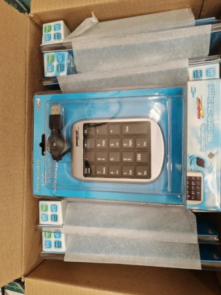 10 Mini tastiera numerica USB MEDI@COM