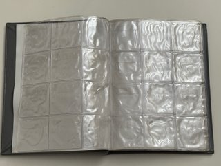 Album Porta Monete 96 Tasche Nero