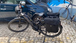 Alforjas bici impermeables 2x20L ELOPS