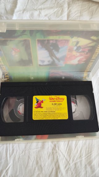 Película El Rey León VHS
