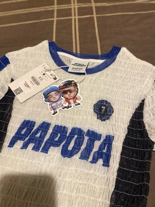 Camiseta Bershka Papota CR7L & Paco Amoroso