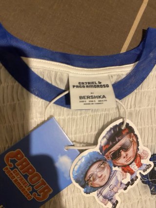Camiseta Bershka Papota CR7L & Paco Amoroso