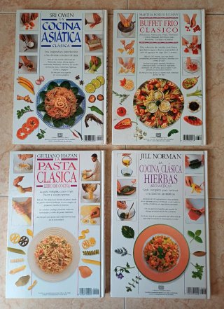 Lote libros cocina