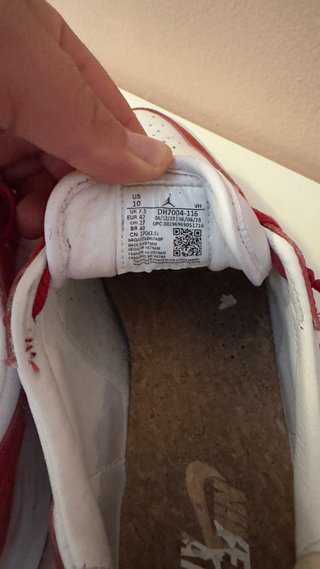 Nike Jordan Rosse e Bianche