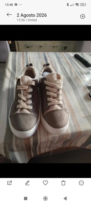 Zapatillas taupe con borreguito