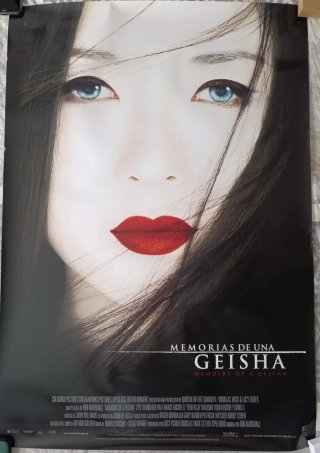 Póster Película Memorias de una Geisha