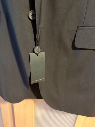 Traje Purificación García Negro T52 Nuevo