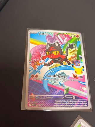 Litten, Rowlet y Popplio - Cartas Pokémon