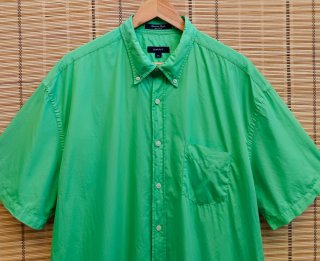 Camisa Gant Manga Corta Verde XXL