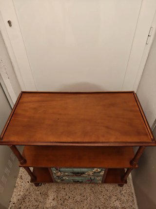 Mesa Auxiliar Camarera Madera