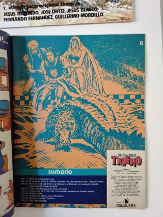 Lote 6 Cómics/ Revistas Grapas El Capitán Trueno