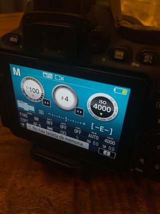 Cámara Nikon D5500 Reflex pantalla táctil abatible