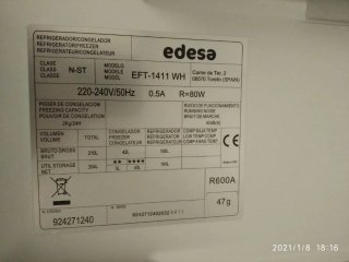Baño maría Edesa 5 cubetas