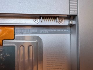 MacBook Pro 17 2007 A1229 Solo per Ricambi Non Funzionante