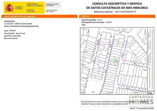 Terreno en venta en Santa Lucía en Cartagena