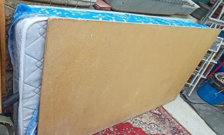Base tapizada 150x190 + Colchones