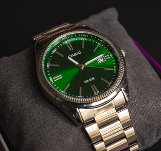 Reloj Casio Esfera Verde 38mm
