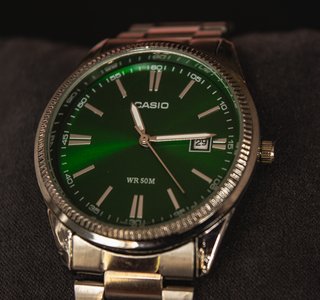 Reloj Casio Esfera Verde 38mm