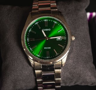 Reloj Casio Esfera Verde 38mm