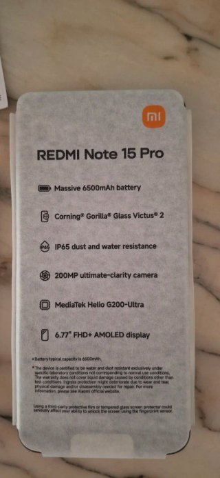 Xiaomi Redmi Note 15 Pro Nero 4G