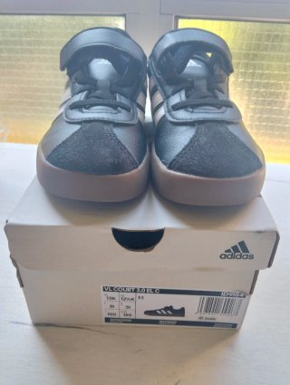 Adidas VL Court 3.0 Niñ@ Negras Talla 31
