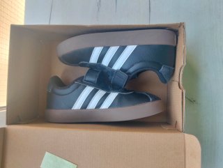 Adidas VL Court 3.0 Niñ@ Negras Talla 31