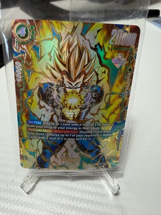 Carta Dragon Ball Fusion World Vegeta