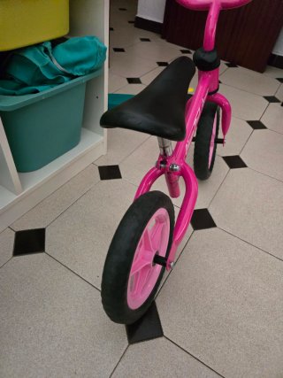 Bici de aprendizaje Chicco rosa