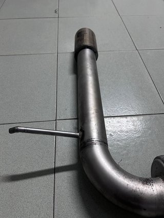 Tramo trasero con silenciador para Volvo c70