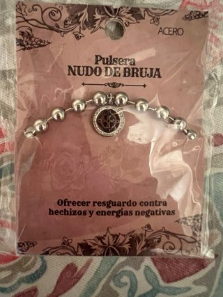 Pulsera Nudo de Bruja Acero