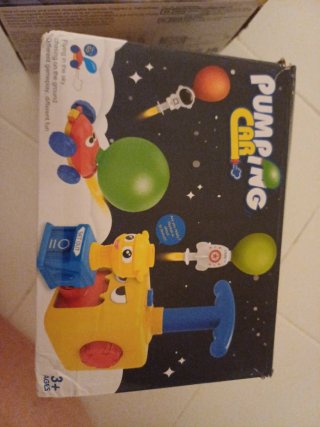 Juego de globos con lanzador