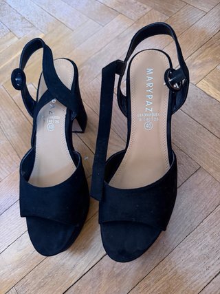 Zapatos de tacón Marypaz negros talla 40