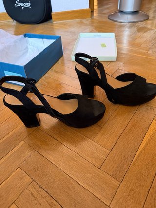 Zapatos de tacón Marypaz negros talla 40