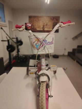 Bicicletta bambina 12 pollici rosa