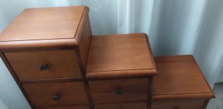 Mueble Escalera Cajonera Madera