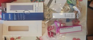 Power Bank  2200 mAh rosa blanca y LG NEGRA NUEVAS