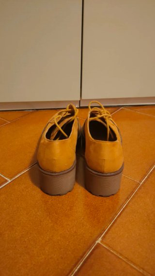 Francesine scamosciate cammello