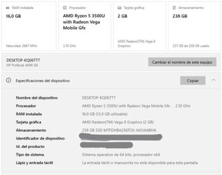 HP ProBook 445R G6 Ryzen 5 16GB RAM SSD 256GB