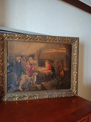 Cuadro religioso antiguo