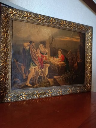Cuadro religioso antiguo