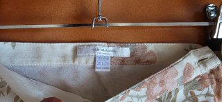 Falda larga de gasa. Talla 38.