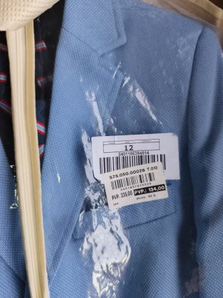 Traje ceremonia niño azul talla 12 años