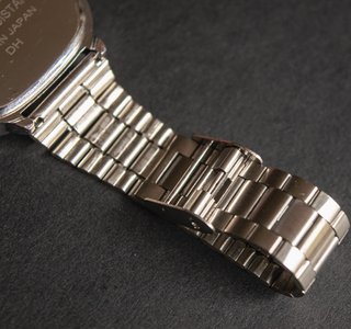 Reloj Casio Cuadrado 37mm Gris/Plata