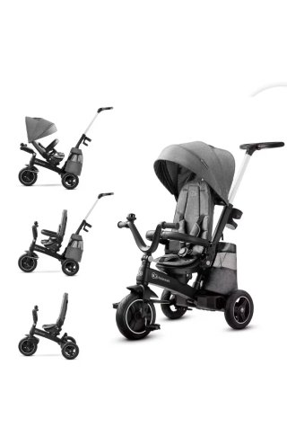 Triciclo Kinderkraft EASYTWIST gris