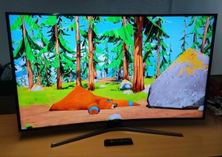TV Samsung 55 Curva Smart TV CON GARANTIA