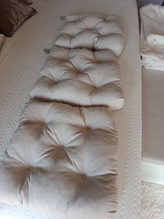 3 Cojines Silla Beige Ikea