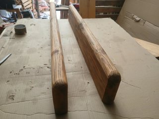 BALDAS DE MADERA NATURAL
