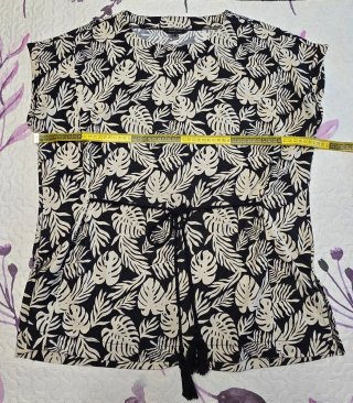 Conjunto Cortefiel Pantalón y Blusa Estampado